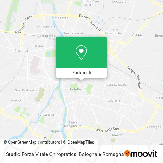 Mappa Studio Forza Vitale Chiropratica