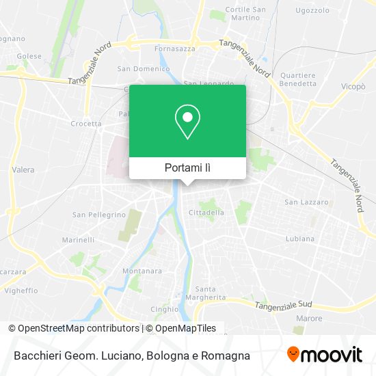 Mappa Bacchieri Geom. Luciano