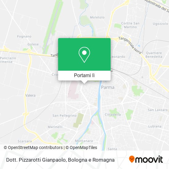 Mappa Dott. Pizzarotti Gianpaolo