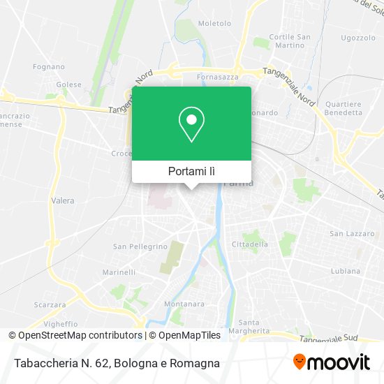Mappa Tabaccheria N. 62