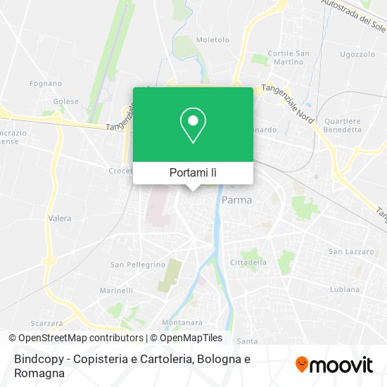 Mappa Bindcopy - Copisteria e Cartoleria