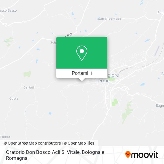 Mappa Oratorio Don Bosco Acli S. Vitale