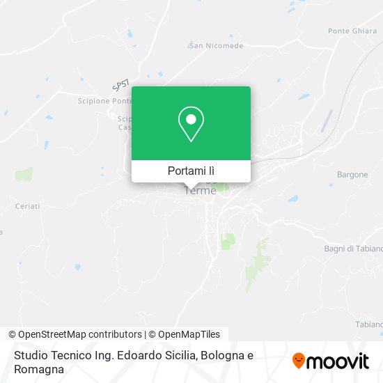 Mappa Studio Tecnico Ing. Edoardo Sicilia