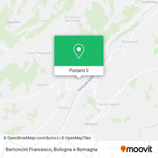 Mappa Bertoncini Francesco