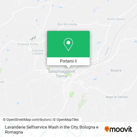 Mappa Lavanderie Selfservice Wash in the City