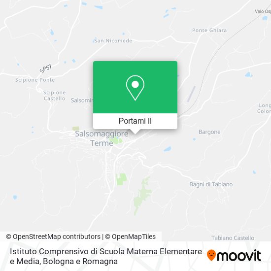 Mappa Istituto Comprensivo di Scuola Materna Elementare e Media