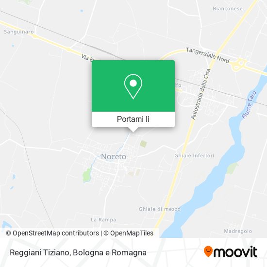 Mappa Reggiani Tiziano