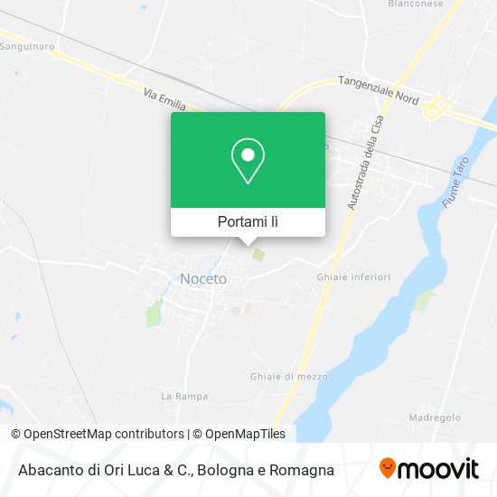 Mappa Abacanto di Ori Luca & C.