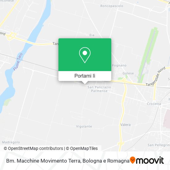 Mappa Bm. Macchine Movimento Terra