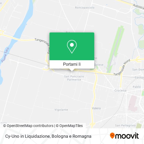 Mappa Cy-Uno in Liquidazione