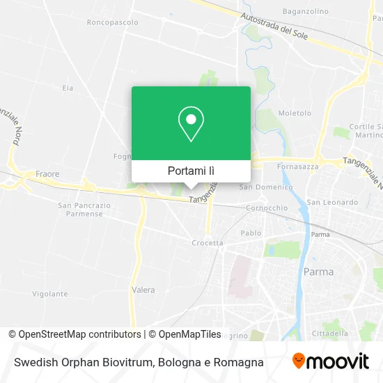 Mappa Swedish Orphan Biovitrum