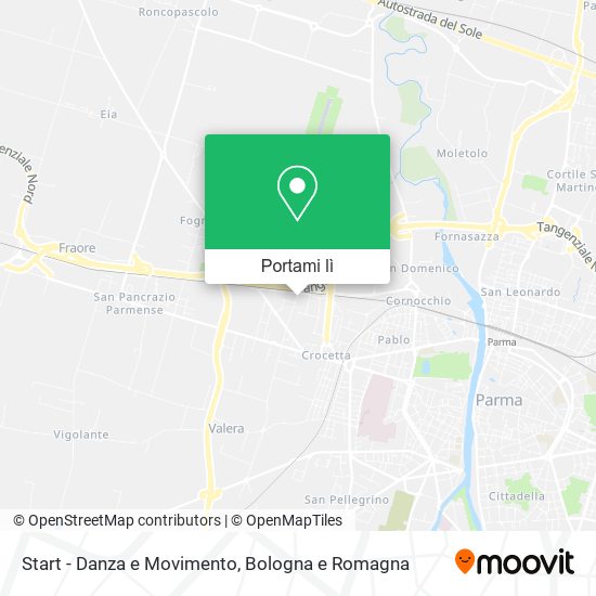 Mappa Start - Danza e Movimento