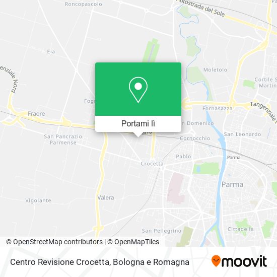 Mappa Centro Revisione Crocetta