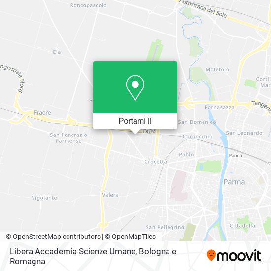 Mappa Libera Accademia Scienze Umane