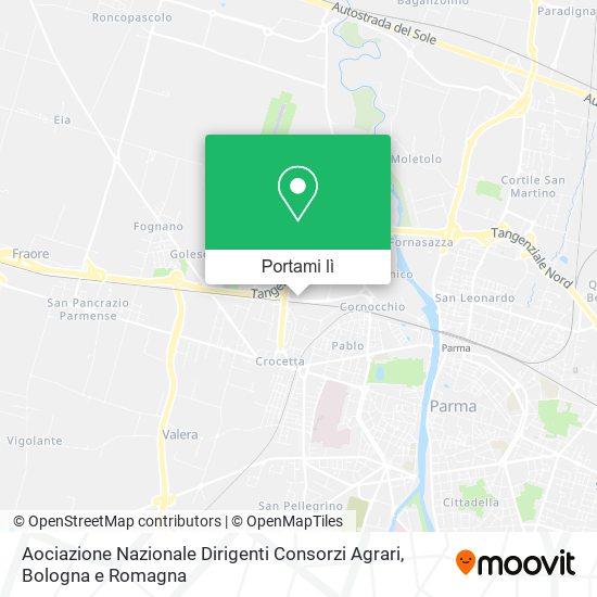 Mappa Aociazione Nazionale Dirigenti Consorzi Agrari