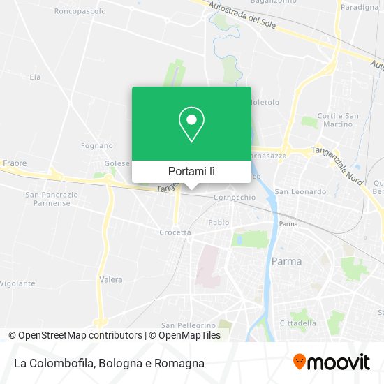Mappa La Colombofila