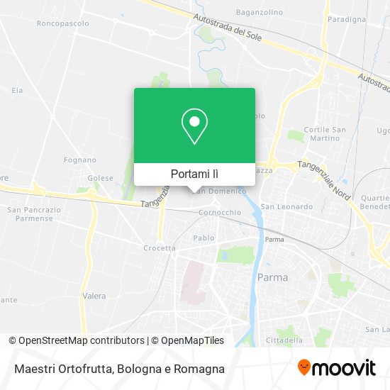 Mappa Maestri Ortofrutta