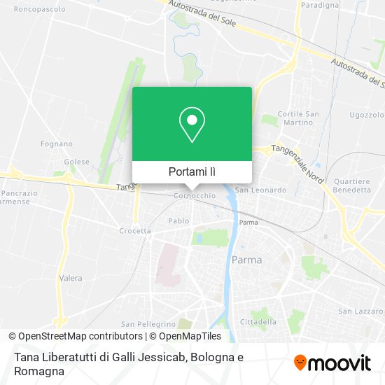 Mappa Tana Liberatutti di Galli Jessicab