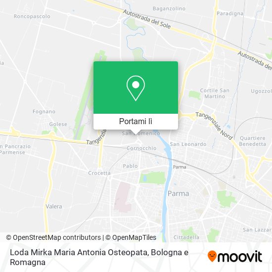 Mappa Loda Mirka Maria Antonia Osteopata