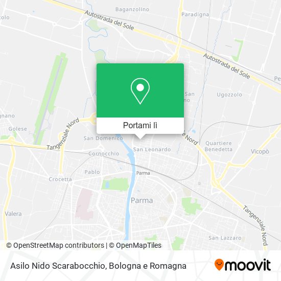 Mappa Asilo Nido Scarabocchio