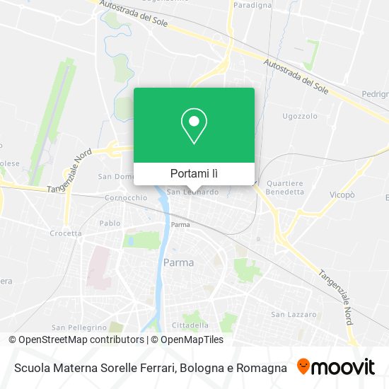 Mappa Scuola Materna Sorelle Ferrari