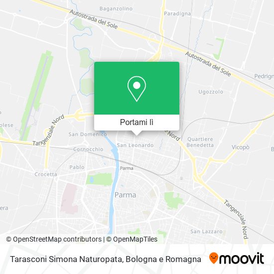 Mappa Tarasconi Simona Naturopata