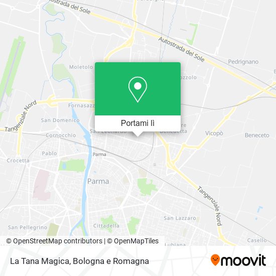 Mappa La Tana Magica