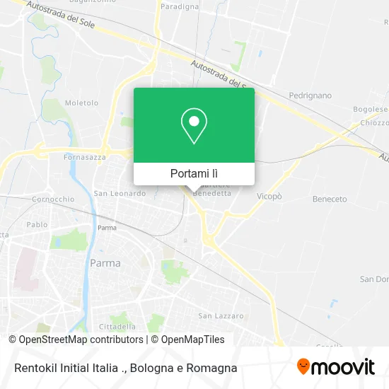 Mappa Rentokil Initial Italia .