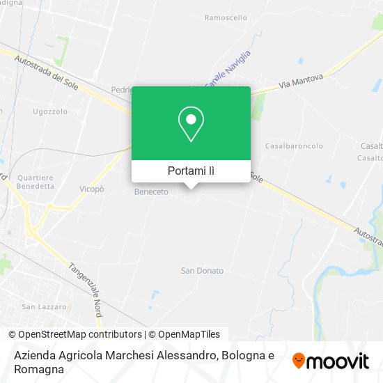 Mappa Azienda Agricola Marchesi Alessandro