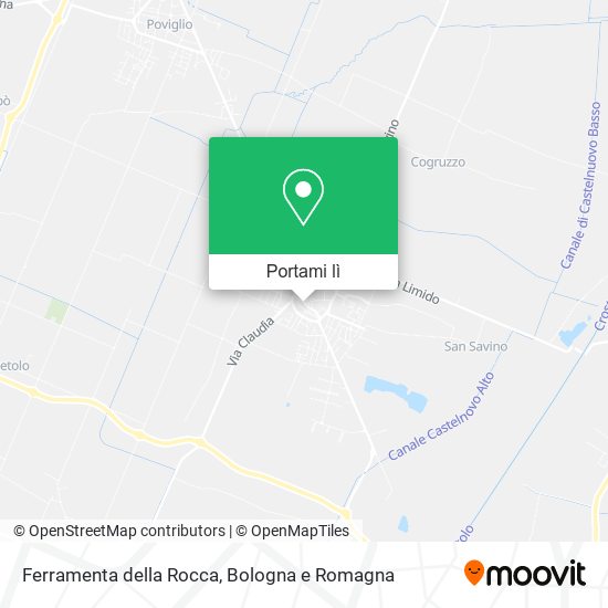 Mappa Ferramenta della Rocca