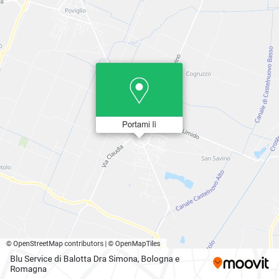 Mappa Blu Service di Balotta Dra Simona