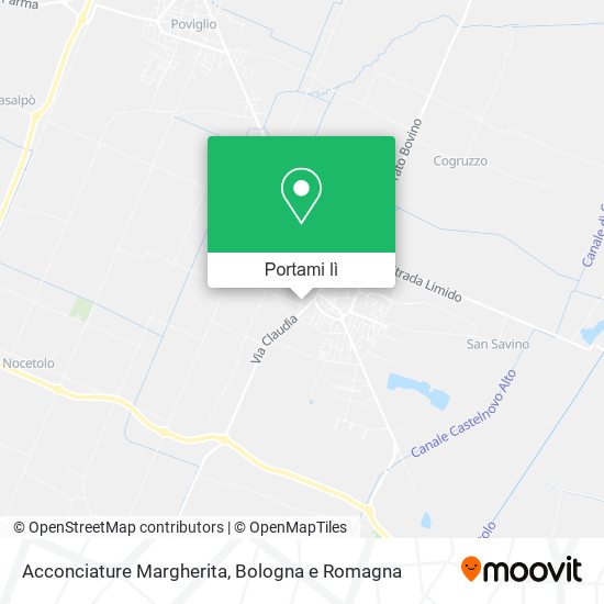Mappa Acconciature Margherita