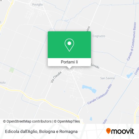 Mappa Edicola dall'Aglio