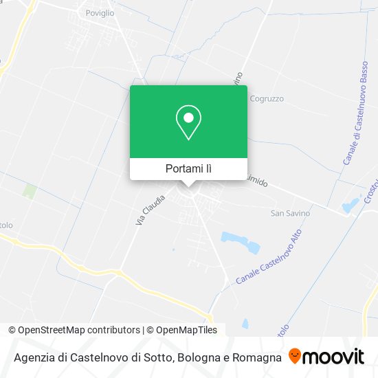 Mappa Agenzia di Castelnovo di Sotto