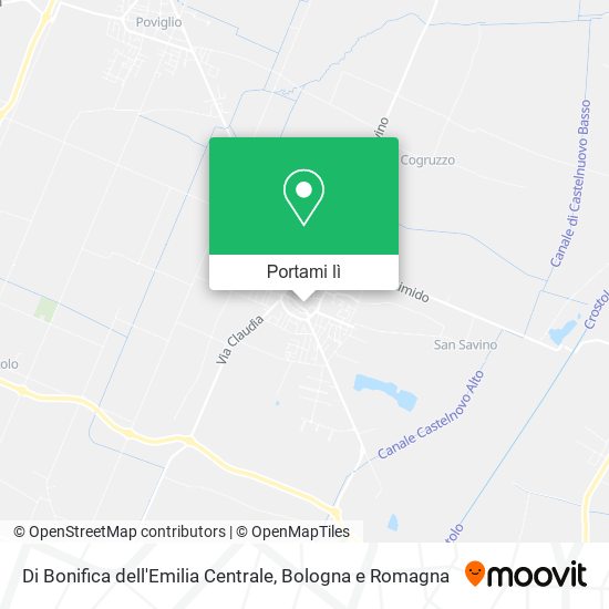 Mappa Di Bonifica dell'Emilia Centrale