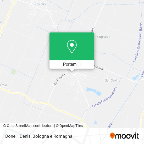 Mappa Donelli Denis