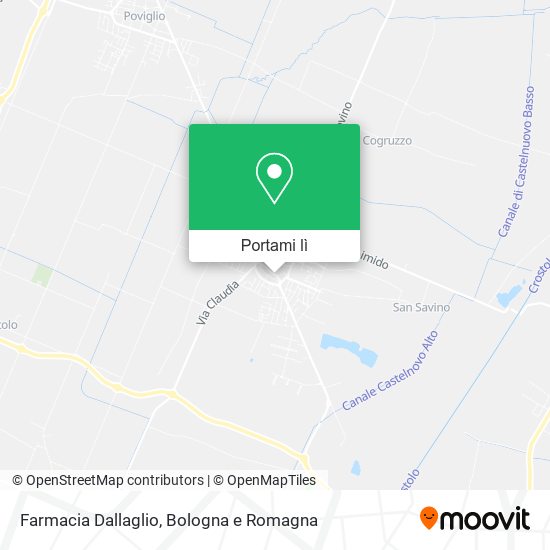 Mappa Farmacia Dallaglio