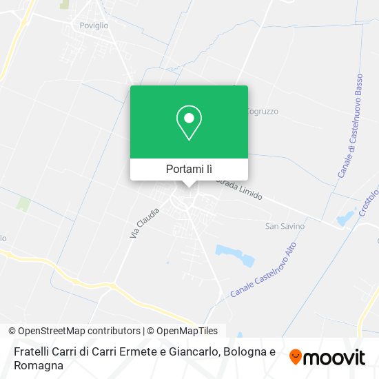Mappa Fratelli Carri di Carri Ermete e Giancarlo