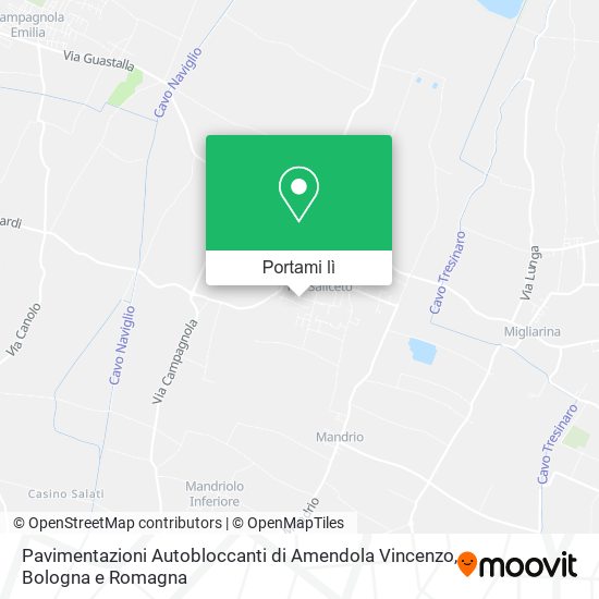 Mappa Pavimentazioni Autobloccanti di Amendola Vincenzo