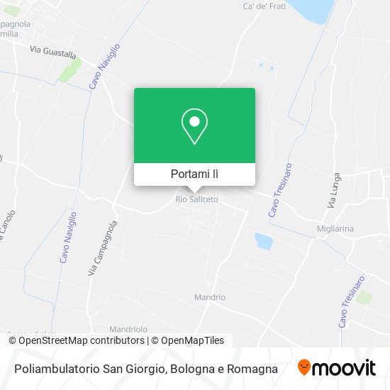 Mappa Poliambulatorio San Giorgio
