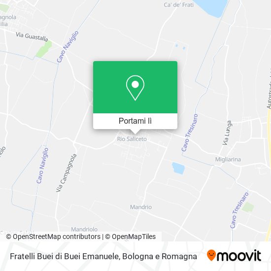 Mappa Fratelli Buei di Buei Emanuele