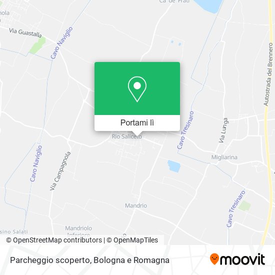 Mappa Parcheggio scoperto