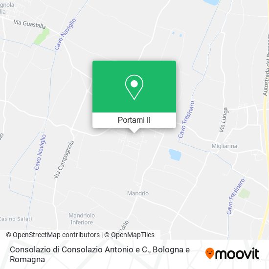 Mappa Consolazio di Consolazio Antonio e C.