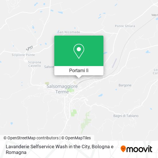 Mappa Lavanderie Selfservice Wash in the City