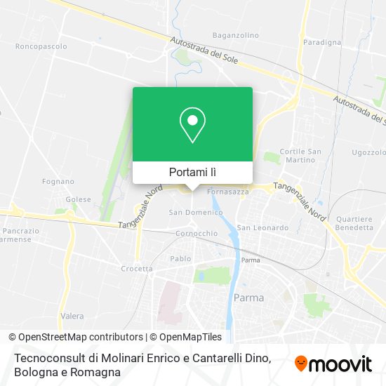 Mappa Tecnoconsult di Molinari Enrico e Cantarelli Dino