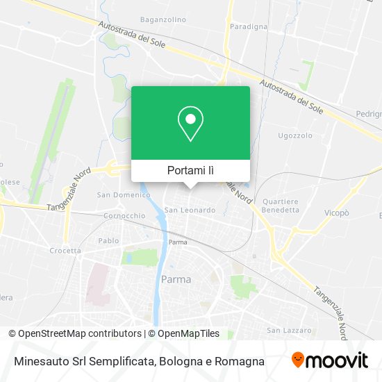 Mappa Minesauto Srl Semplificata