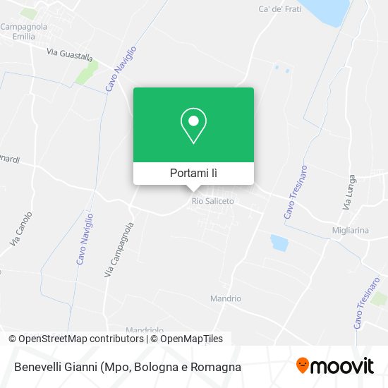 Mappa Benevelli Gianni