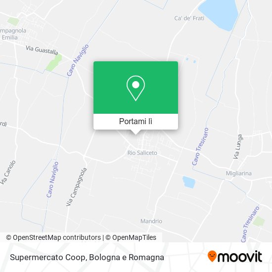 Mappa Supermercato Coop