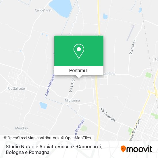 Mappa Studio Notarile Aociato Vincenzi-Camocardi