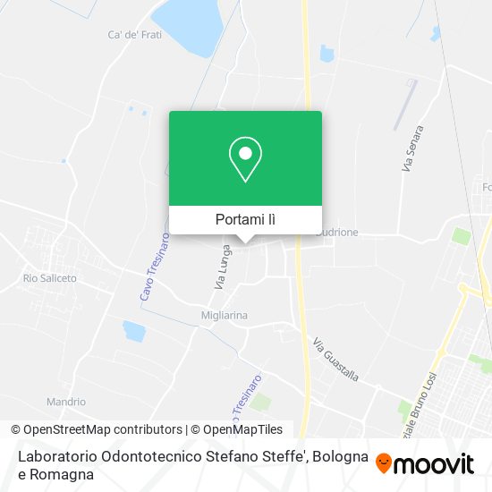 Mappa Laboratorio Odontotecnico Stefano Steffe'